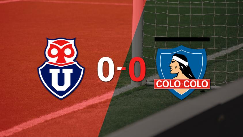 Universidad de Chile y Colo Colo igualan 0-0 el Superclásico disputado en el estadio Nacional