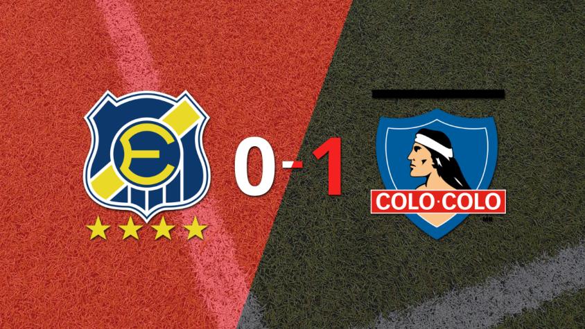 Colo Colo ganó por 1-0 a Everton con el gol de Javier Correa