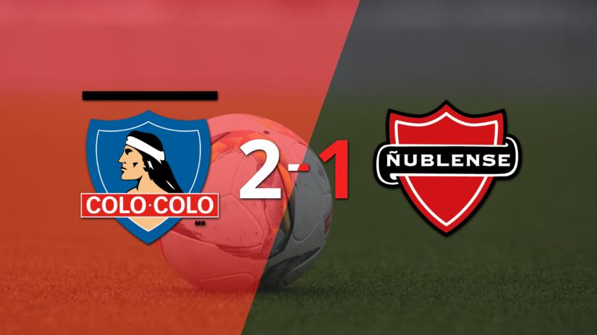 Colo Colo supera por 2-1 a Ñublense tras dar vuelta el partido