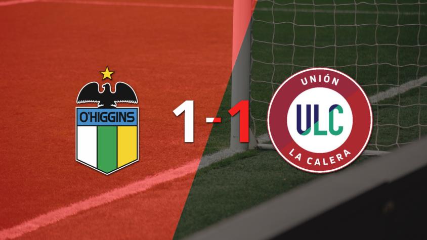 O'Higgins logró sacar el empate de local frente a U. La Calera
