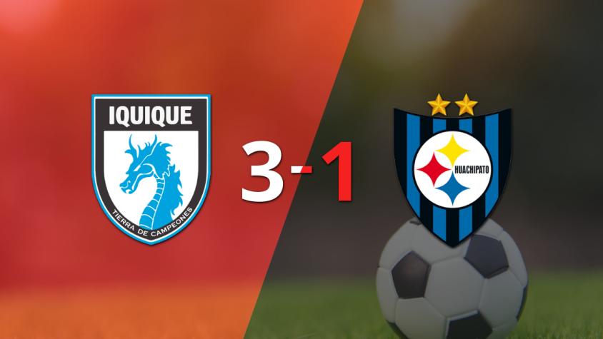 Deportes Iquique logró una victoria sólida ante Huachipato por 3 a 1