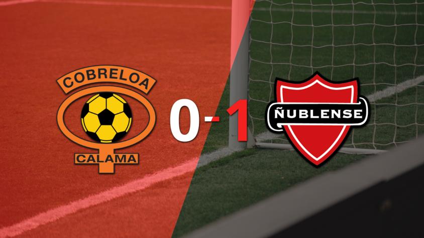 Cobreloa sufrió una derrota por 1-0 ante Ñublense con el gol agónico de Patricio Rubio