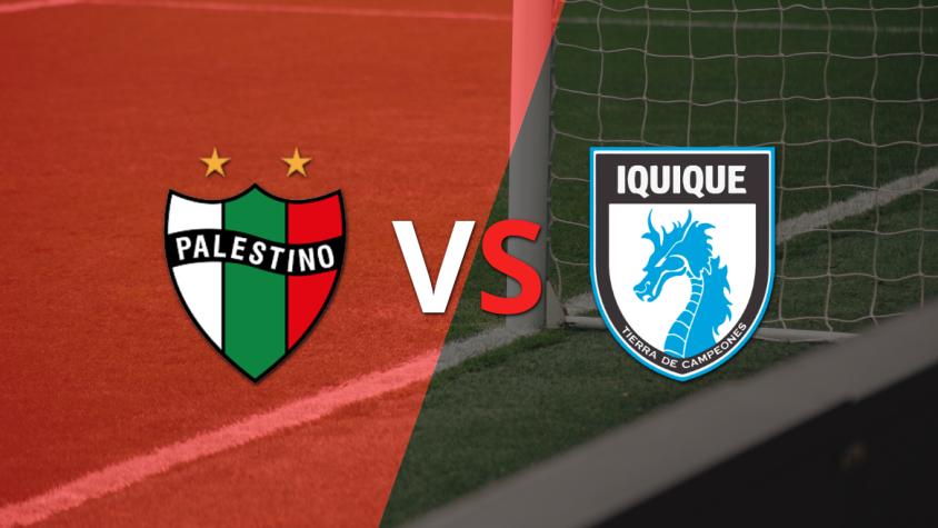 Palestino se adelanta 1 a 0 frente a Deportes Iquique