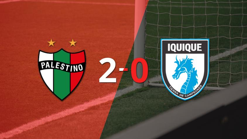 Palestino gana 2-0 a Deportes Iquique con doblete de Gonzalo Sosa