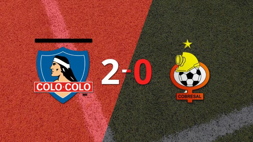 Colo Colo deja a Cobresal en cero con un triunfo 2-0