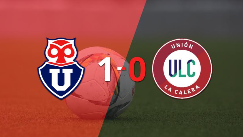 Universidad de Chile venció a U. La Calera 1 a 0 en el estadio Nacional