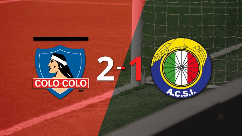 Colo Colo lo dio vuelta ante Audax Italiano y venció por 2 a 1