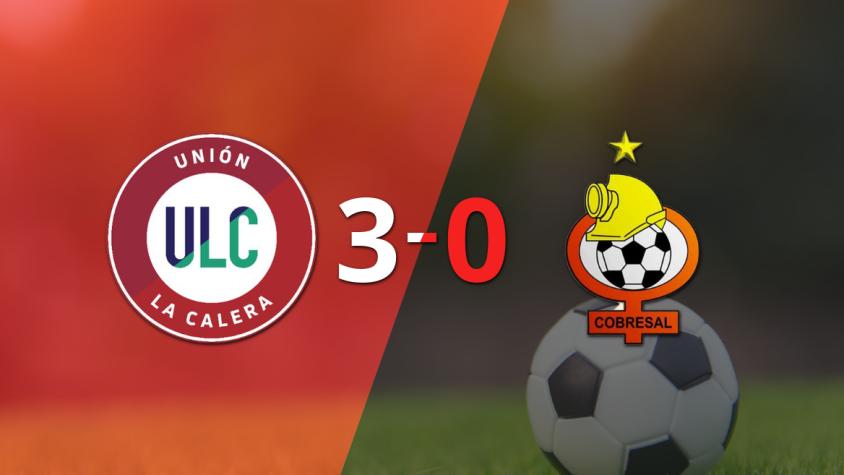 Goleada de U. La Calera 3 a 0 sobre Cobresal
