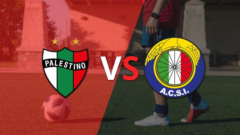 Por dos goles de diferencia, Palestino se impone a Audax Italiano