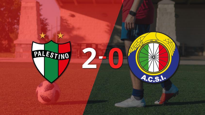 Con dos goles, Palestino se impuso a Audax Italiano en el estadio el imperial de La Cisterna