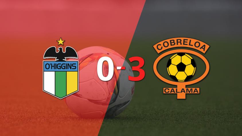 Cobreloa se da un festín y devora a O'Higgins por 3 a 0