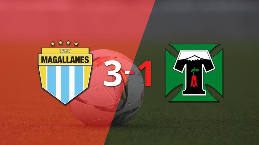 Magallanes logra remontada y gana 3-1 a Deportes Temuco