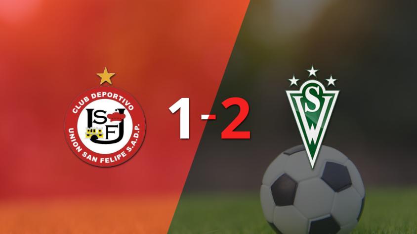 U. San Felipe cayó 2-1 en casa frente a Santiago Wanderers