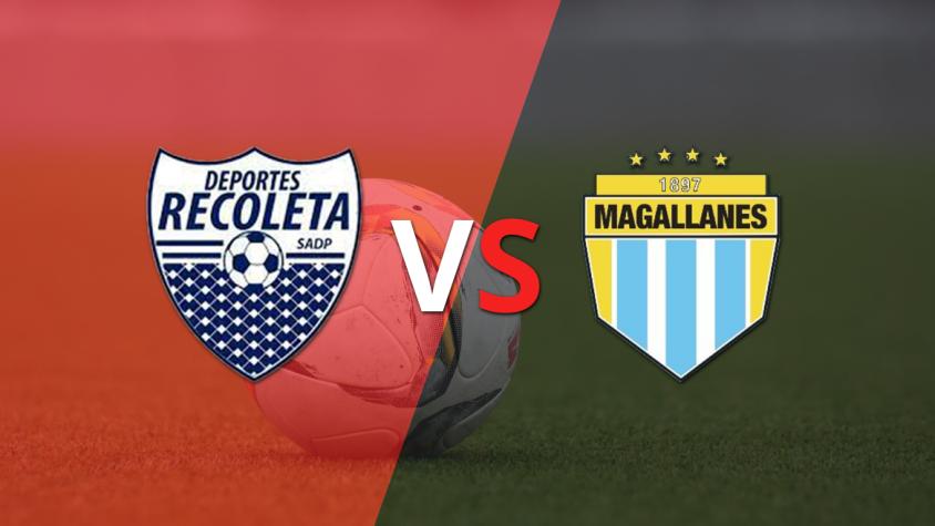 Arranca el partido entre Recoleta vs Magallanes
