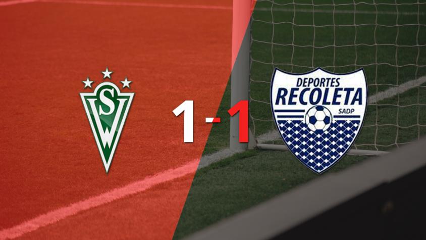 Recoleta rescata un empate ante Santiago Wanderers gracias a un autogol de Danilo Ortiz