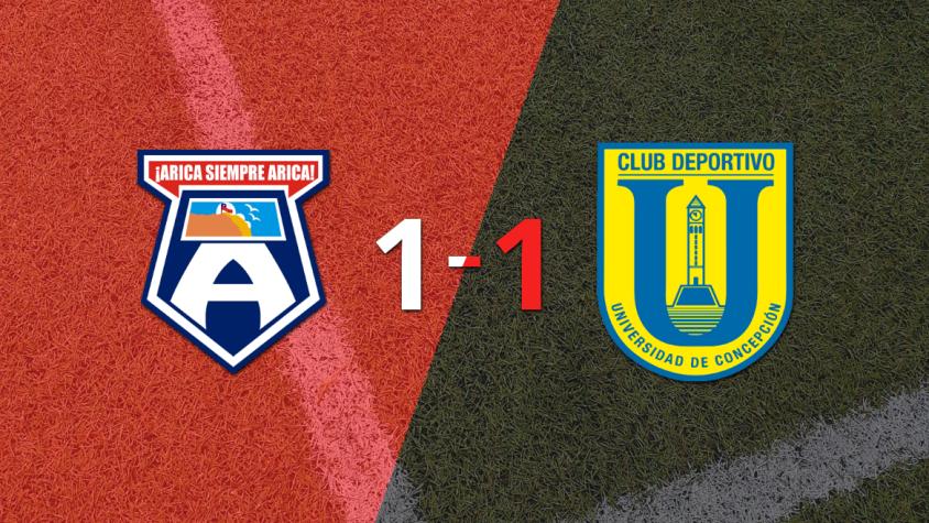 San Marcos no pudo en casa ante U. Concepción y empataron 1-1