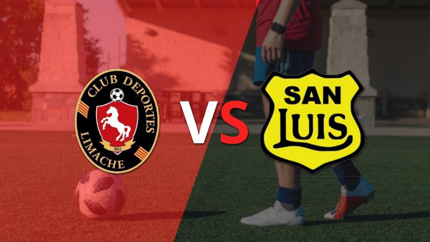 Deportes Limache está en ventaja 2 a 1 sobre San Luis
