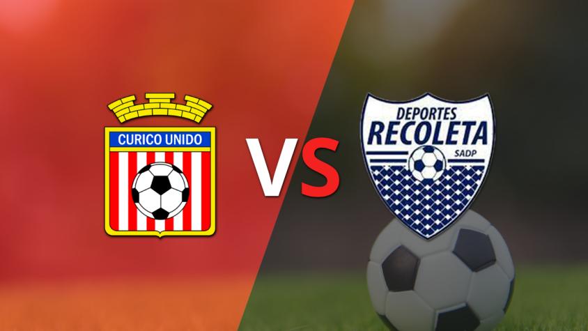 ¡Ya se juega la etapa complementaria! Curicó Unido vence a Recoleta por 1-0