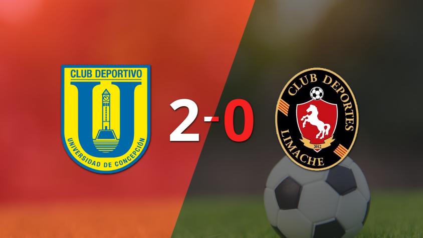 U. Concepción dominó a Deportes Limache con un 2-0 en un partido electrizante