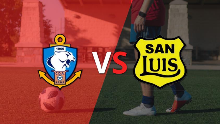 D. Antofagasta igualó el juego ante San Luis