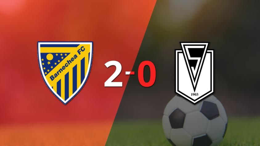 A.C. Barnechea marcó dos veces en la victoria ante Santiago Morning en el estadio Municipal de Lo Barnechea