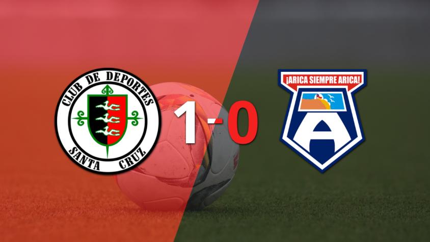 Dep. Santa Cruz venció a San Marcos 1 a 0 en el estadio Municipal Joaquín Muñoz García