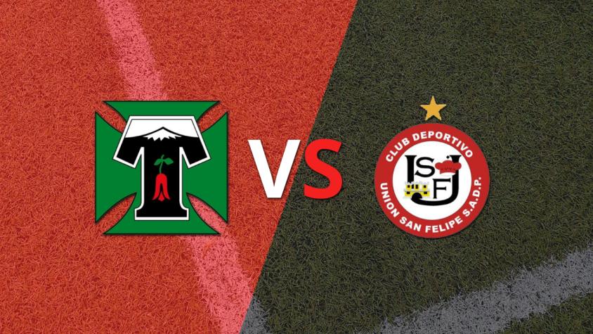 Deportes Temuco se enfrenta ante la visita U. San Felipe por la fecha 23