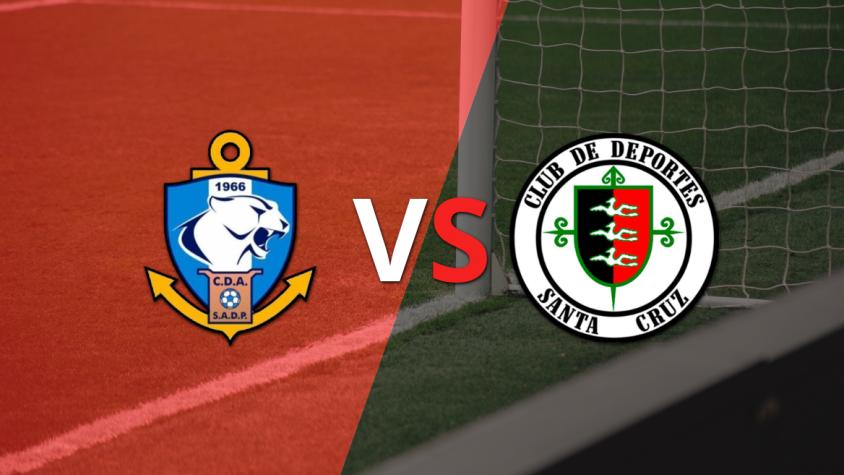 Dep. Santa Cruz se enfrentará a D. Antofagasta por la fecha 25