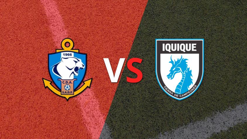 Se juega el segundo tiempo buscando el desempate entre D. Antofagasta y Deportes Iquique