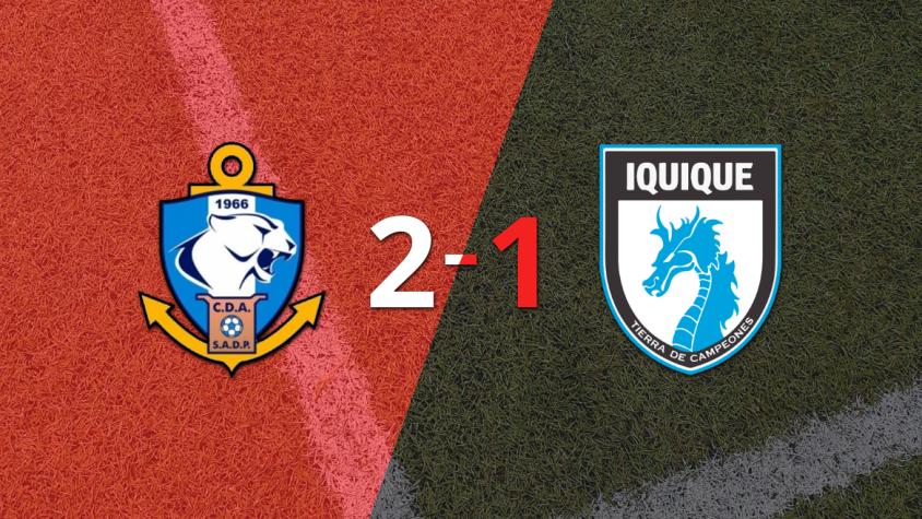 Deportes Iquique sufre una derrota 2-1 contra D. Antofagasta