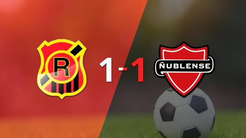 Empate a uno entre Rangers y Ñublense