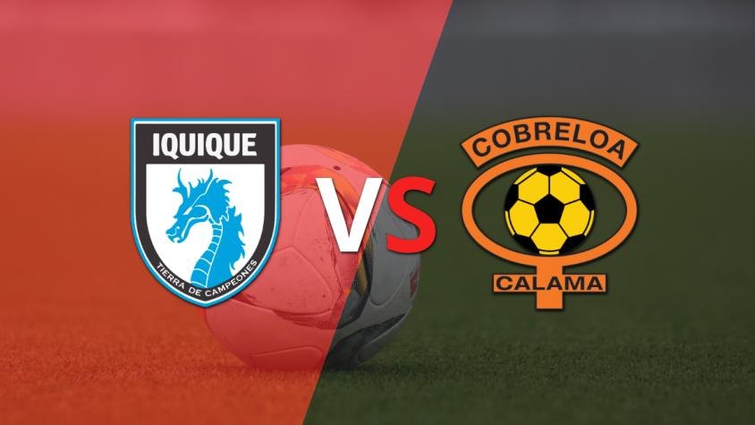 Arranca el partido entre Deportes Iquique vs Cobreloa