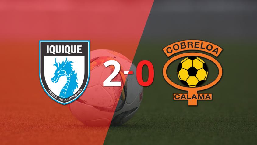 Deportes Iquique le ganó con claridad a Cobreloa por 2 a 0