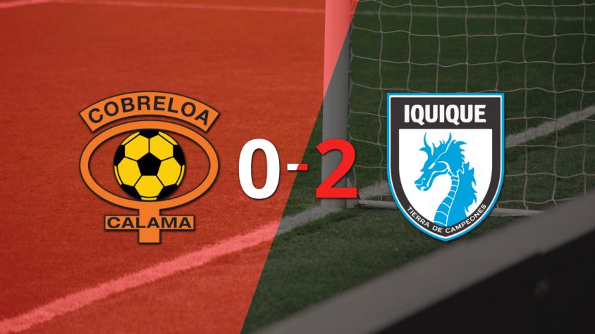 Deportes Iquique domina y gana con un sólido 2-0 a Cobreloa