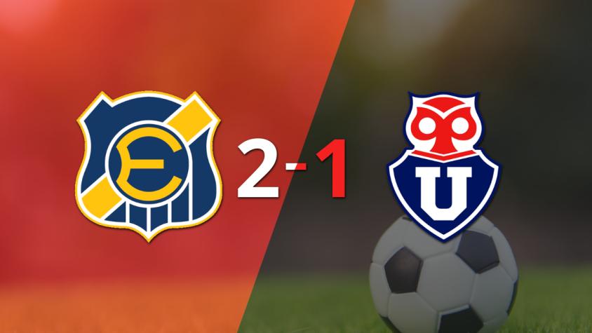 Universidad de Chile quedó relegado por Everton en una derrota por 2-1 