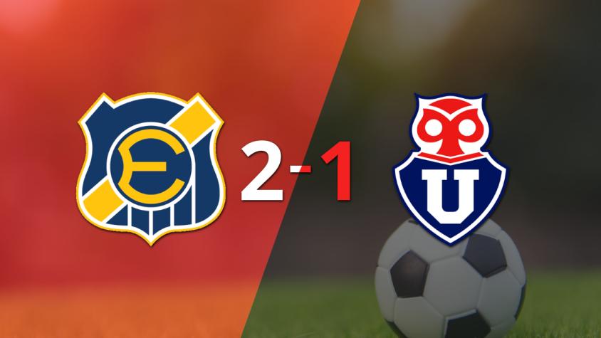 Universidad de Chile quedó relegado por Everton en una derrota por 2-1