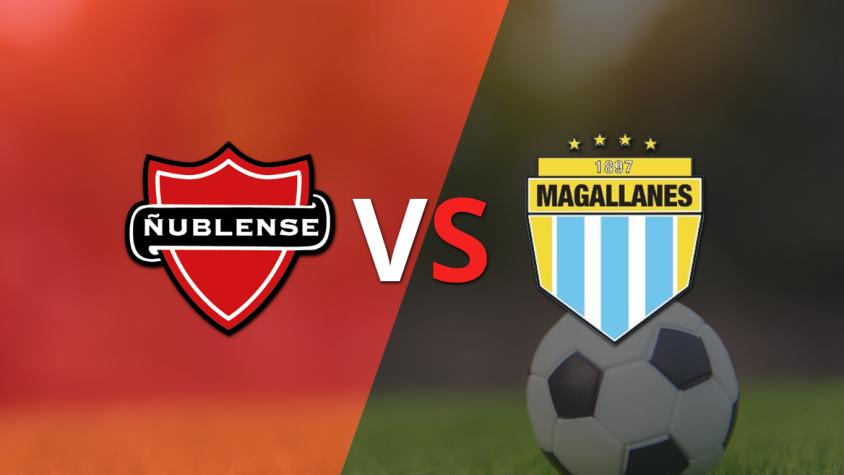 Ñublense le está ganando a Magallanes en el estadio Bicentenario Nelson Oyarzún