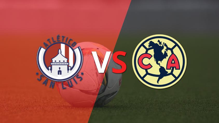 Atl. de San Luis y Club América se disputan el primer juego del torneo