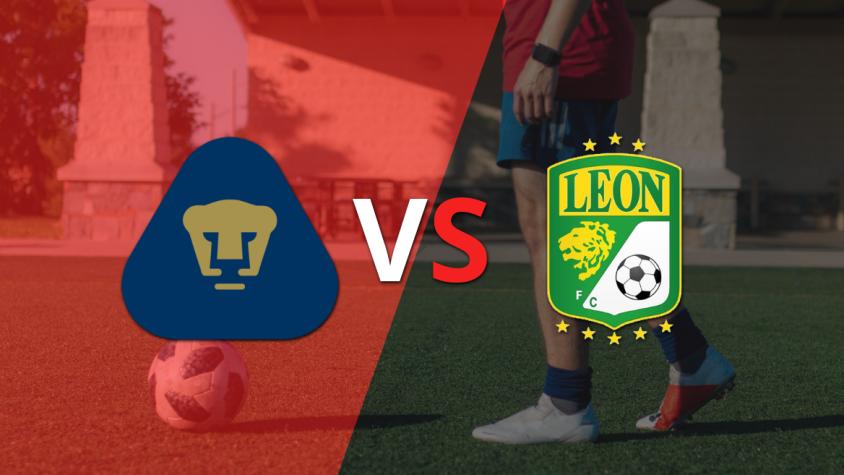 Pumas UNAM es superior a León y lo vence por 4-1
