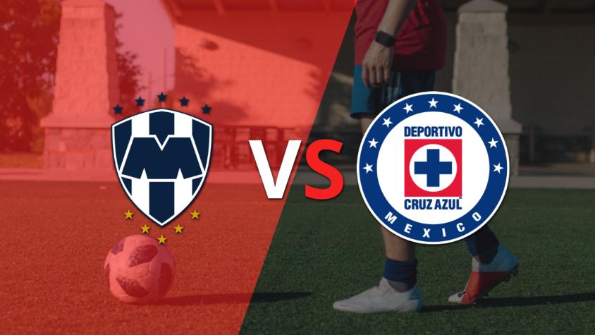 Contundente triunfo parcial de Cruz Azul sobre CF Monterrey