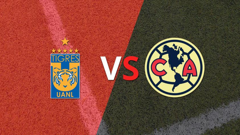 Tigres y Club América cierran la jornada con este duelo