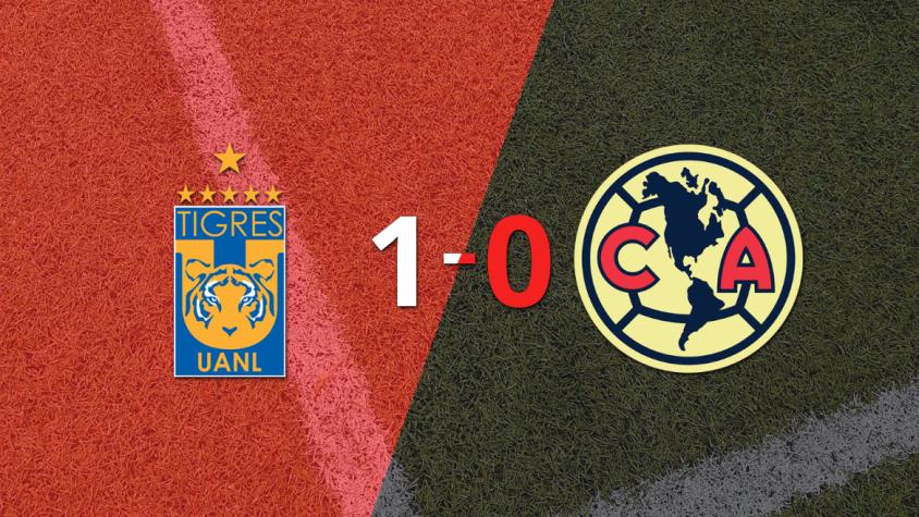 Tigres derrotó 1-0 a Club América con un gol agónico