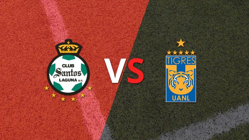 Goleada 3-0 de Tigres a Santos Laguna