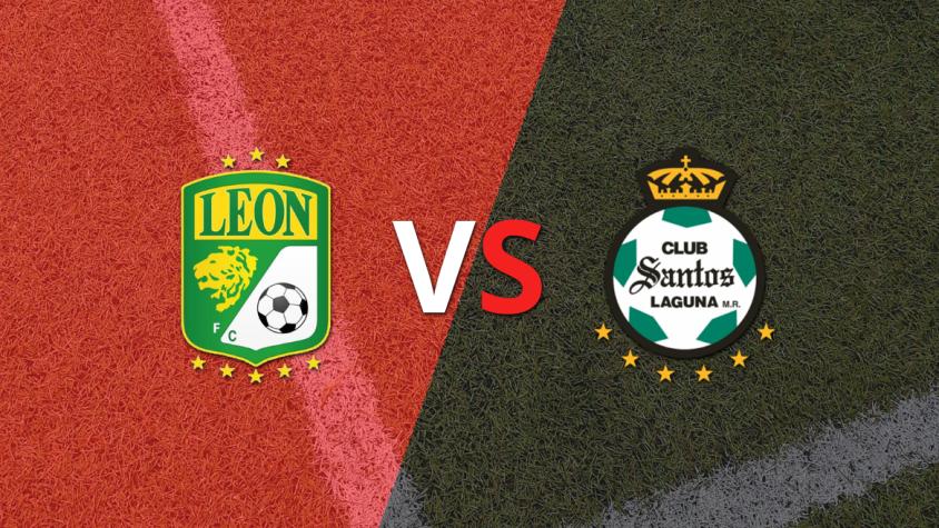 Arranca el segundo tiempo del empate entre León y Santos Laguna