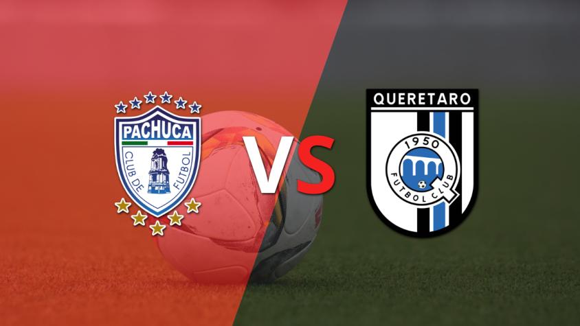 Pachuca logró igualar el marcador ante Querétaro