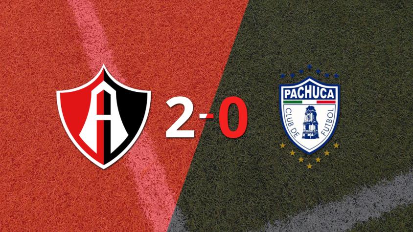 Pachuca cayó derrotada ante Atlas por 2-0 