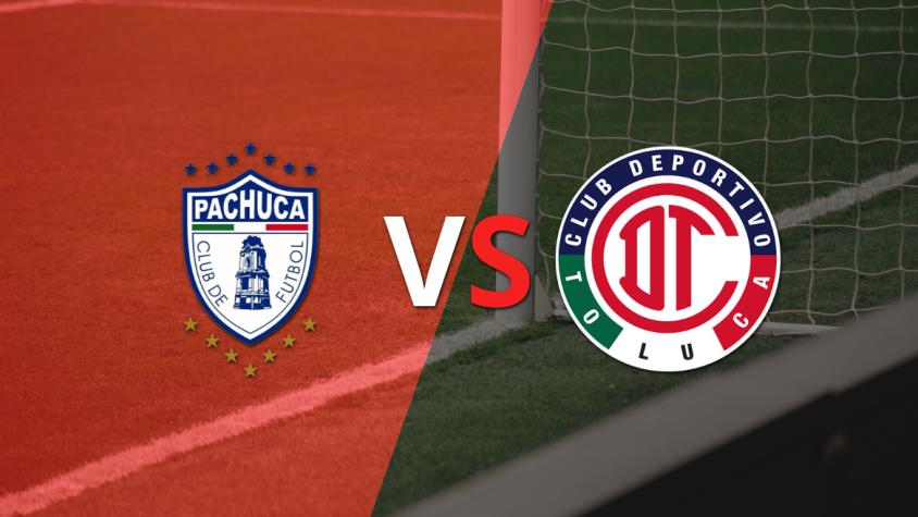 Pachuca vence 2 a 1 a Toluca FC