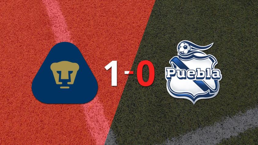 Pumas UNAM derrotó 1-0 a Puebla