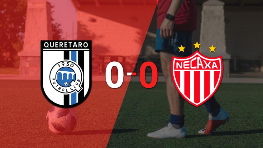 Sin muchas emociones, Querétaro y Necaxa empataron 0-0