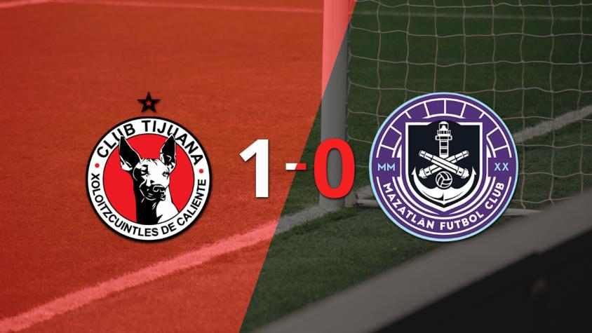 Mazatlán perdió 1-0 ante Tijuana